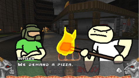 pizza tower doom mod